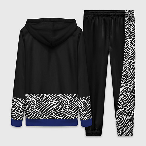 Женский костюм Doom геометрия линии / 3D-Синий – фото 2