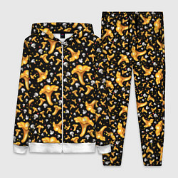 Женский 3D-костюм Грибной дождик, цвет: 3D-белый