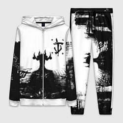 Женский 3D-костюм Doom демон марса, цвет: 3D-белый