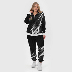 Женский 3D-костюм Российская империя - спортивный, цвет: 3D-белый — фото 2