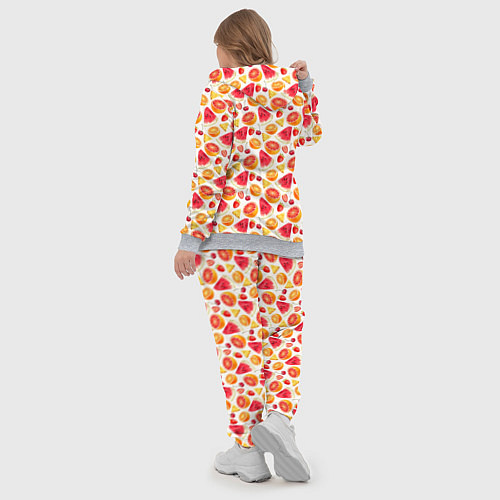 Женский костюм Ягодный микс / 3D-Меланж – фото 5