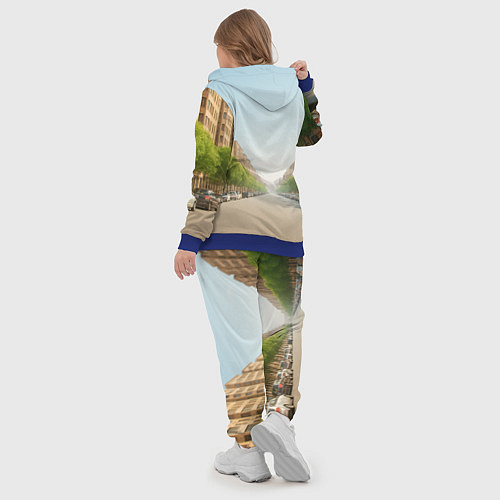 Женский костюм Фриго Камело мем / 3D-Синий – фото 5