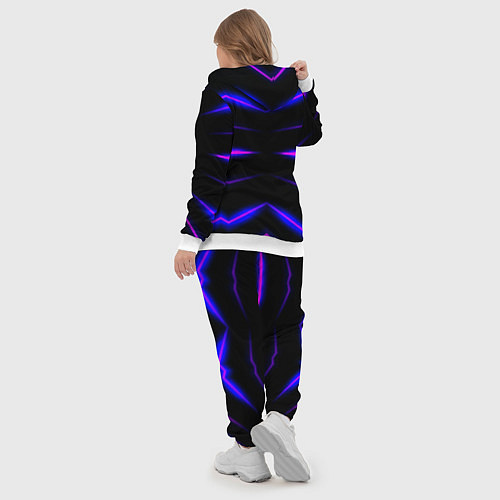 Женский костюм Color multicoloured neon / 3D-Белый – фото 5