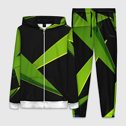 Женский 3D-костюм Geometric neon, цвет: 3D-белый