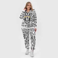 Женский 3D-костюм Ювентус числа, цвет: 3D-белый — фото 2