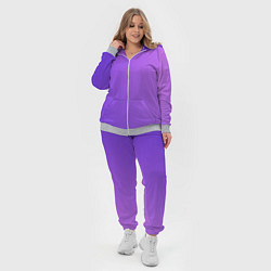 Женский 3D-костюм The color is purple, цвет: 3D-меланж — фото 2