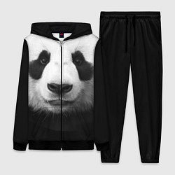 Женский 3D-костюм Взгляд панды, цвет: 3D-черный