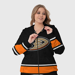 Женский 3D-костюм Anaheim Ducks Selanne, цвет: 3D-черный — фото 2