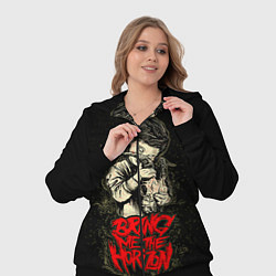 Женский 3D-костюм Bring Me The Horizon, цвет: 3D-черный — фото 2