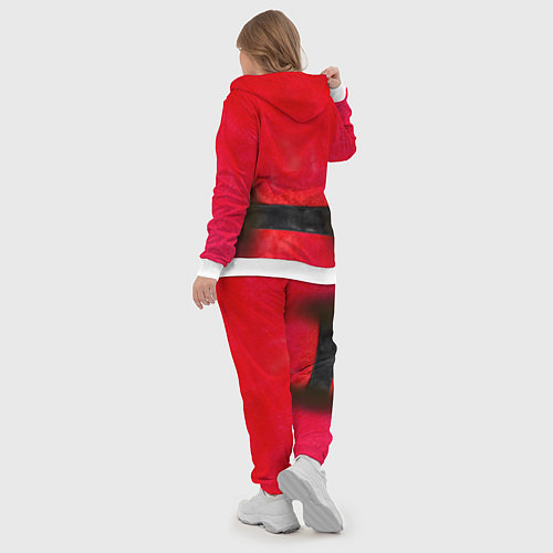 Женский костюм Дед мороз / 3D-Белый – фото 5