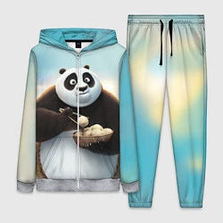 Женский 3D-костюм Кунг фу панда, цвет: 3D-меланж