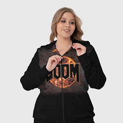Женский 3D-костюм DOOM Fire, цвет: 3D-черный — фото 2