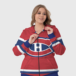 Женский 3D-костюм Montreal Canadiens, цвет: 3D-синий — фото 2