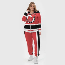 Женский 3D-костюм New Jersey Devils, цвет: 3D-белый — фото 2