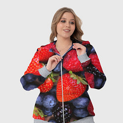 Женский 3D-костюм Berries, цвет: 3D-меланж — фото 2