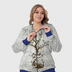 Женский 3D-костюм Three Days Grace: Tree, цвет: 3D-синий — фото 2