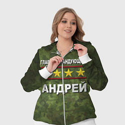 Женский 3D-костюм Главнокомандующий Андрей, цвет: 3D-белый — фото 2