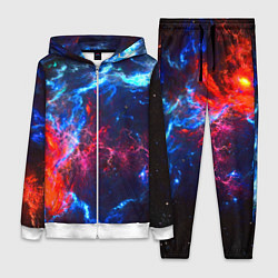 Женский 3D-костюм Космос, цвет: 3D-белый