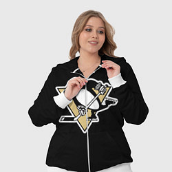 Женский 3D-костюм Pittsburgh Penguins: Malkin, цвет: 3D-белый — фото 2