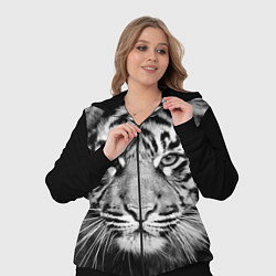 Женский 3D-костюм Красавец тигр, цвет: 3D-черный — фото 2