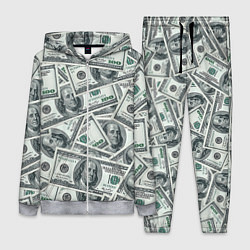 Женский 3D-костюм Банкноты, цвет: 3D-меланж