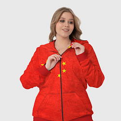 Женский 3D-костюм Китай, цвет: 3D-красный — фото 2