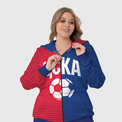 Женский 3D-костюм ЦСКА, цвет: 3D-синий — фото 2