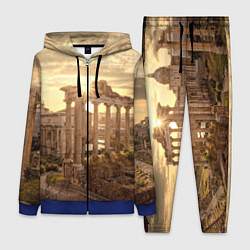 Женский 3D-костюм Римское солнце, цвет: 3D-синий