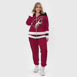 Женский 3D-костюм Arizona Coyotes, цвет: 3D-белый — фото 2