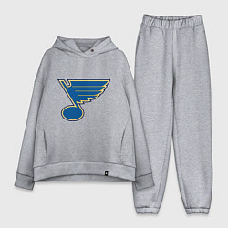 Женский костюм оверсайз St Louis Blues