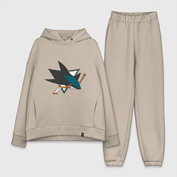 Женский костюм оверсайз San Jose Sharks