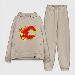 Женский костюм оверсайз Calgary Flames