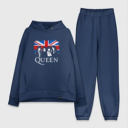 Женский костюм оверсайз Queen UK