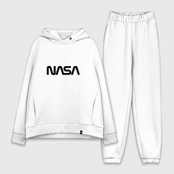 Женский костюм оверсайз NASA, цвет: белый