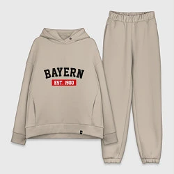Женский костюм оверсайз FC Bayern Est. 1900