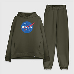 Женский костюм оверсайз NASA: Masa, цвет: хаки