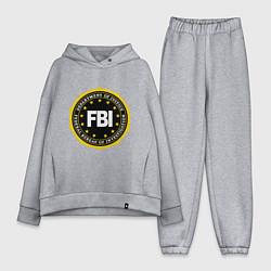 Женский костюм оверсайз FBI Departament