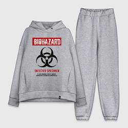 Женский костюм оверсайз Biohazard