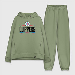 Женский костюм оверсайз Los Angeles Clippers 1