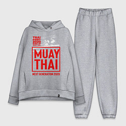 Женский костюм оверсайз MUAY THAI
