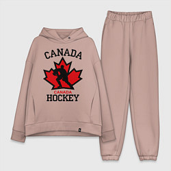 Женский костюм оверсайз Canada Hockey