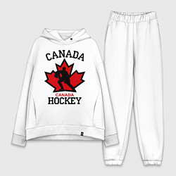 Женский костюм оверсайз Canada Hockey
