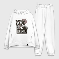 Женский костюм оверсайз Exchange with the classic