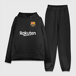 Женский костюм оверсайз BARCELONA, цвет: черный