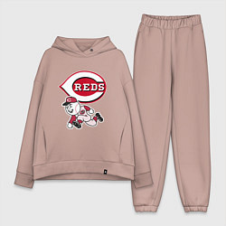 Женский костюм оверсайз Cincinnati reds - baseball team - talisman