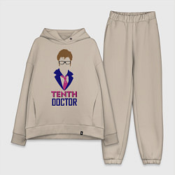 Женский костюм оверсайз Tenth Doctor