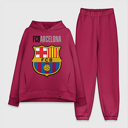 Женский костюм оверсайз Barcelona FC