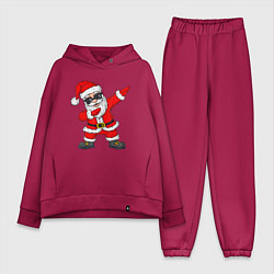 Женский костюм оверсайз Dabing Santa, цвет: маджента