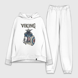 Женский костюм оверсайз Викинг Viking Воин Z, цвет: белый