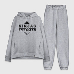 Женский костюм оверсайз Ninjas In Pyjamas